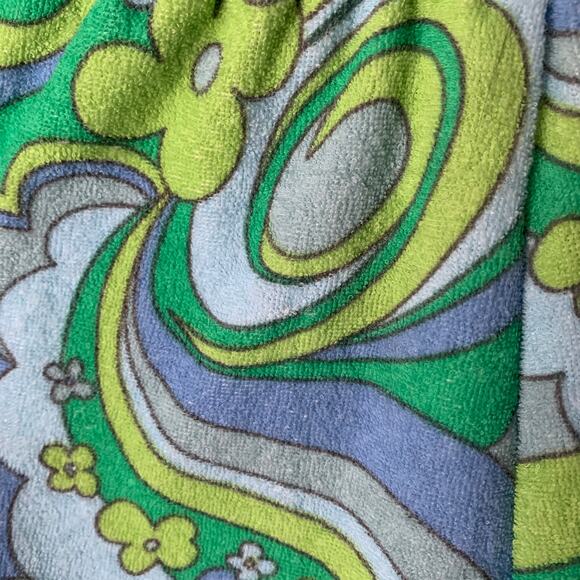 Wild Fable Terry Cloth Romper Floral Short Outfit Bow Front Keyhole Halter Tie S - Picture 12 of 15